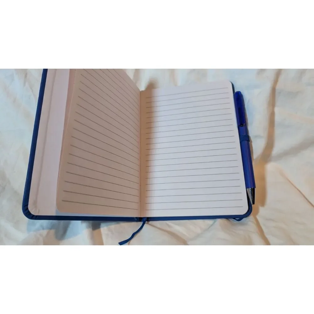 United States Cost Guard Blue Notebook and Pen